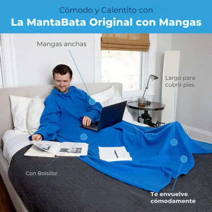 MantaBata® Calentita Unisex (1+1 de Regalo)