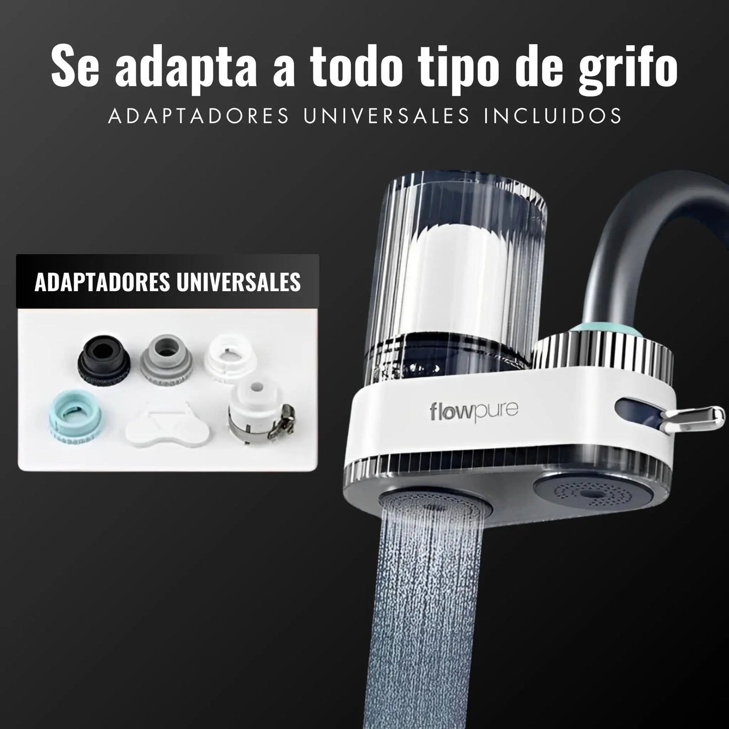 Filtro De Agua para Hogar - PurePro + (1 FILTRO EXTRA GRATIS)