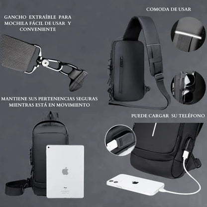 Mochila Antirrobo con USB- SecureBag™