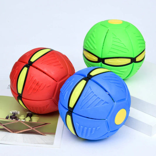 Pelota Voladora Con Luces Mascotas - Flyball™ (OFERTA 2X1)